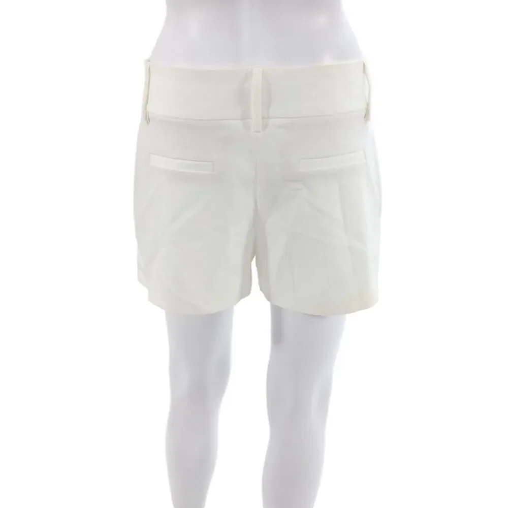 Alice + Olivia Unisex White Shorts Size 8